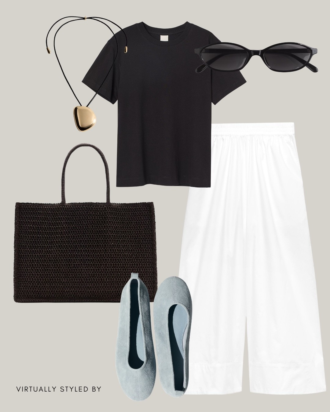Budget capsule: summer workwear wear wardrobe UNDER £300