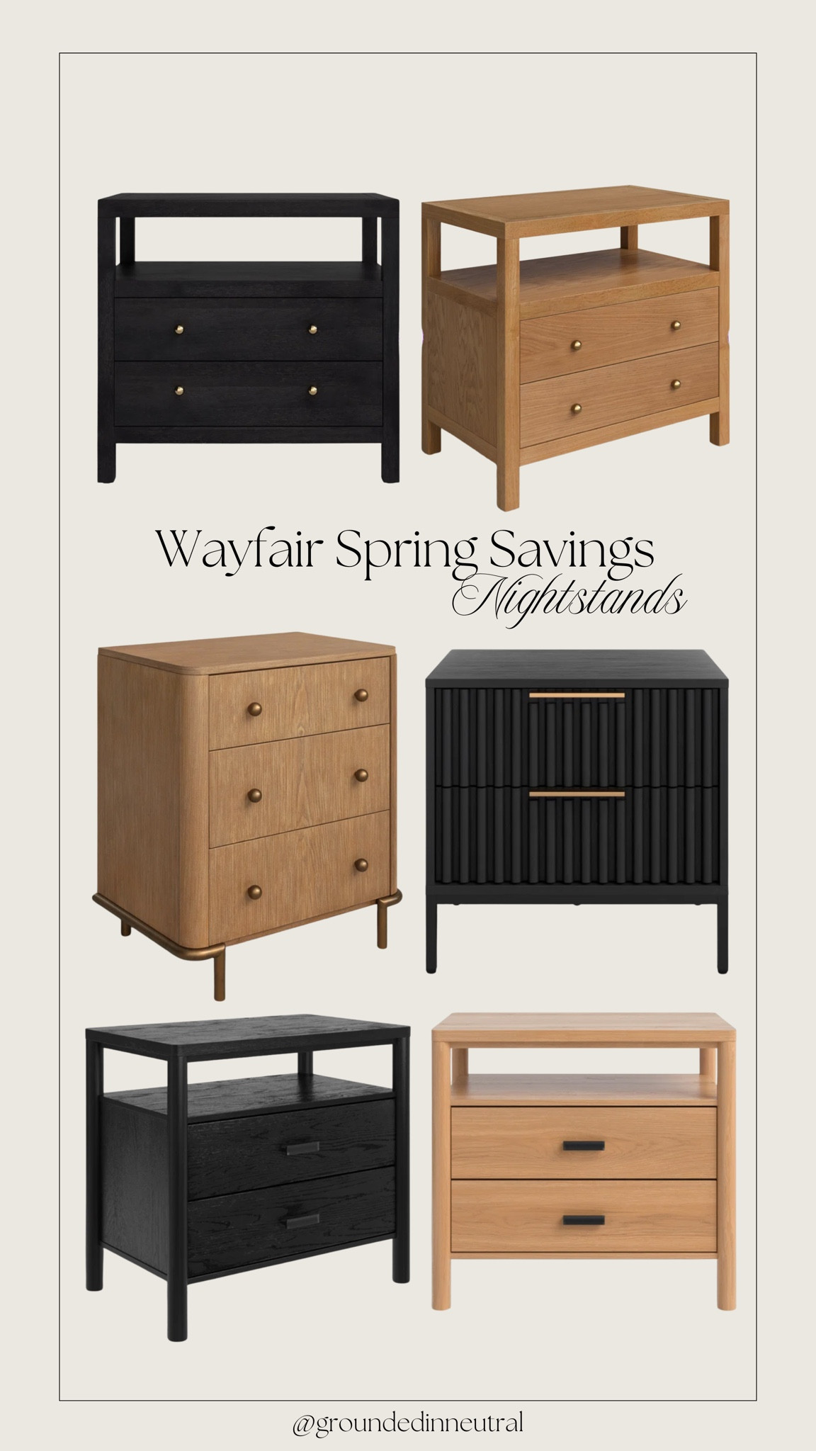These beautiful nightstands are on sale for the Wayfair spring savings event. I’m loving these options. 🤩

Wayfair nightstands, Joss and Main, Neutral nightstands 

#LTKHome #LTKSaleAlert #LTKStyleTip