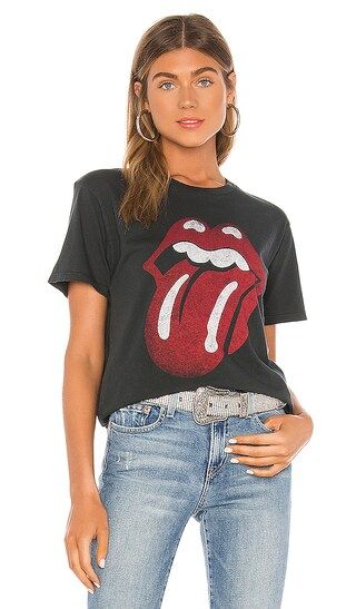 Rolling Stones 89 Classic Tee in Vintage Black | Revolve Clothing (Global)