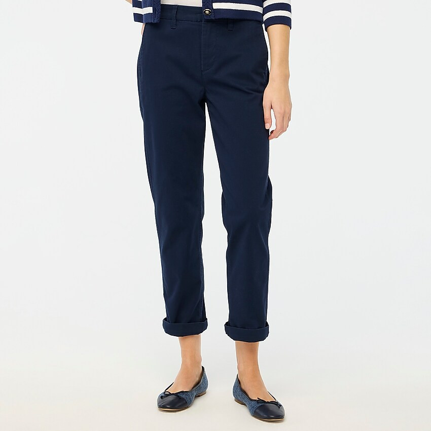 High-rise girlfriend chino pant | J.Crew Factory