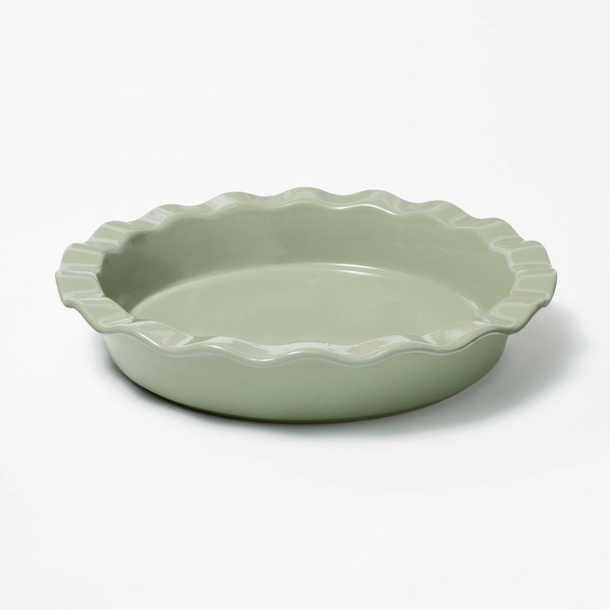 9" Round Stoneware Ruffle Pie Dish - Figmint™ | Target