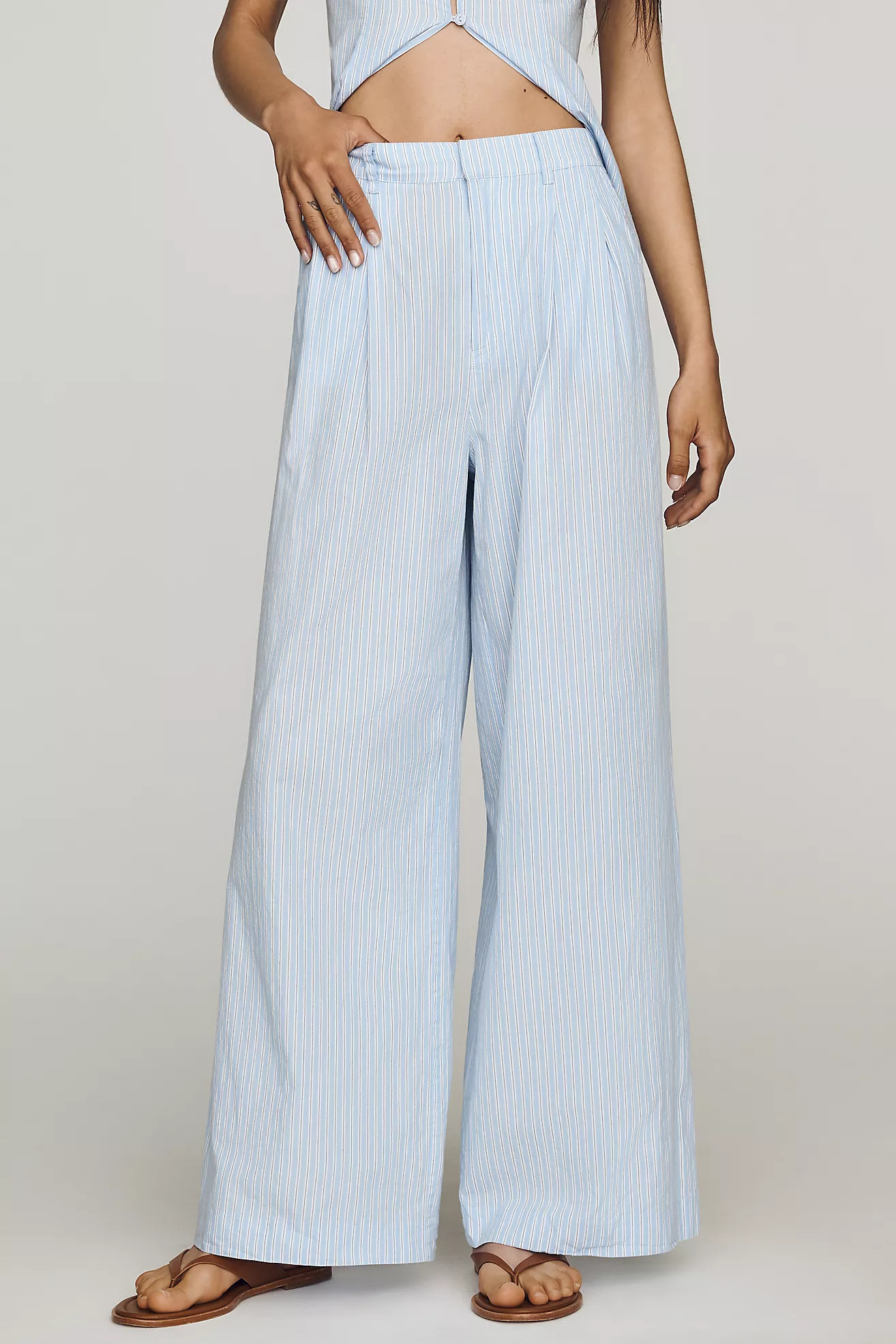 ASTR The Label Neha Cotton Pants | Anthropologie (US)