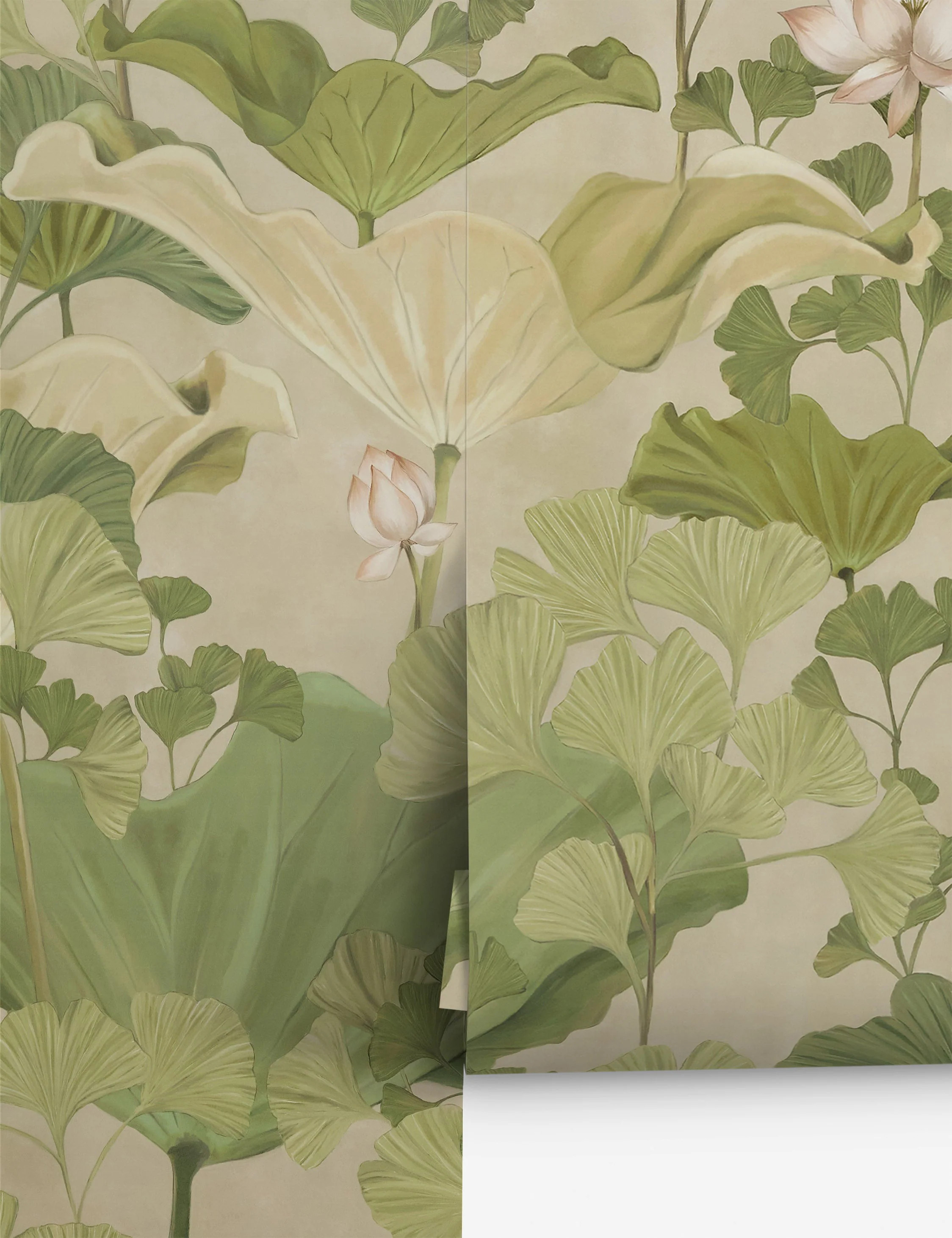 Lotus Wallpaper by Aimee Song | Lulu and Georgia 