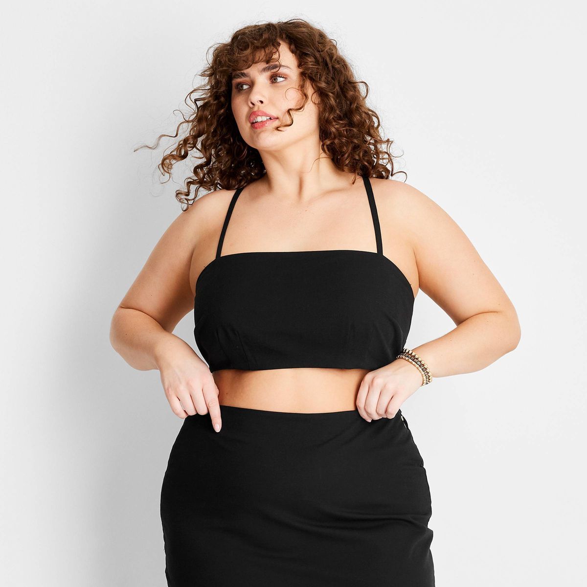 Women's O-Ring Crop Top - Future Collective™ with Jenee Naylor | Target