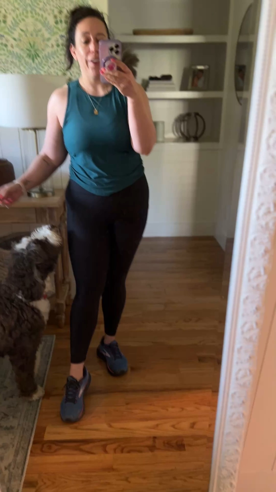 Old navy active wear for the midsize girl! Wearing size xl in the workout tank and large in the leggings 



#LTKFindsUnder100 #LTKActive #LTKMidsize