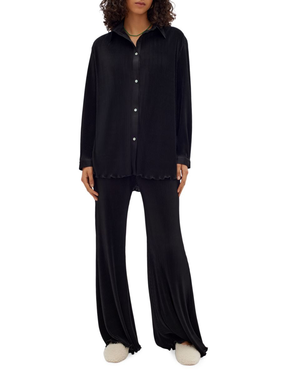 Origami Ribbed Pajama Set | Saks Fifth Avenue (UK)