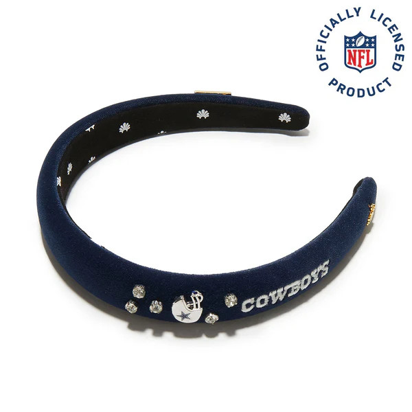 *PRE-ORDER* DALLAS COWBOYS LELE SADOUGHI X NFL NAVY BLUE CHARLOTTE HEADBAND | LELE SADOUGHI