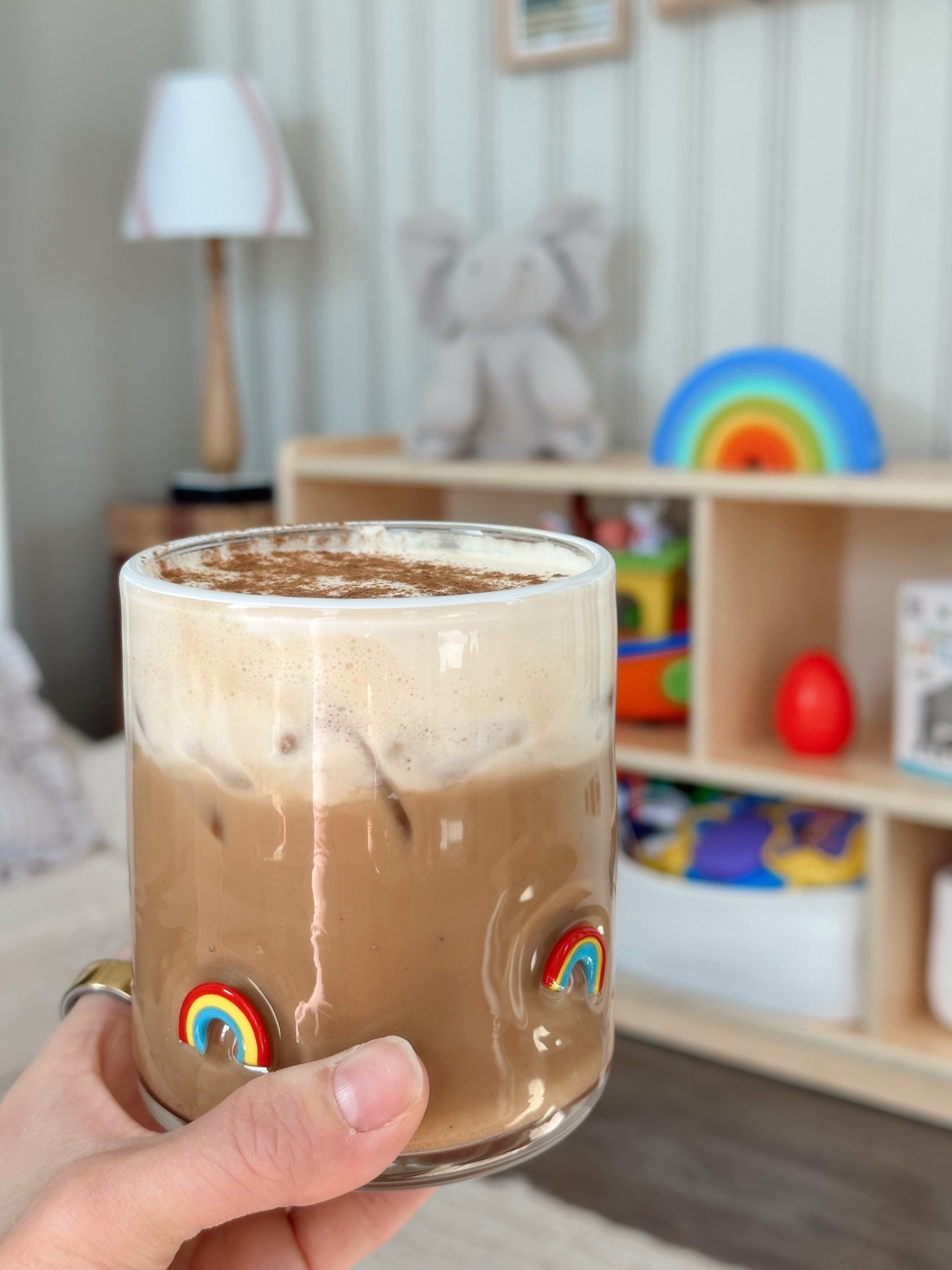 My favorite glasses for iced coffees! 🌈 

#LTKmorningroutine #LTKHome #LTKdayinmylife