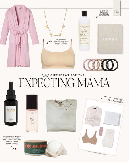Gift ideas for the expecting mama 

#LTKGiftGuide #LTKHoliday