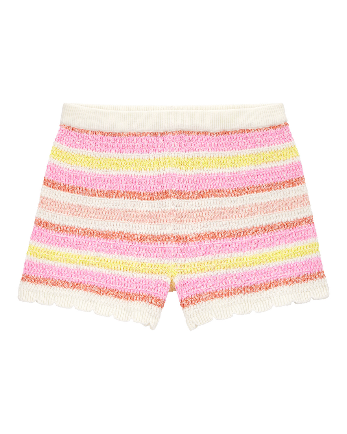 Kid Striped Crotchet Knit Shorts | Carter's | Carter's Inc