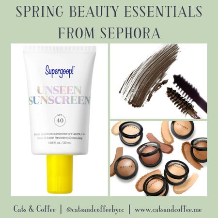 Simple Spring Beauty From Sephora - My go-to spring makeup and beauty staples from Sephora, including favorites from Nars, Kiehl’s, Supergoop!, Anastasia, Saie, and more (P.S. the Sephora Savings event starts 4/5! Then until 4/15, you can get up to 30% off select beauty favorites!) 

#LTKsalealert #LTKSeasonal #LTKxSephora