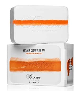 Baxter of California Vitamin Cleansing Bar for Men | Citrus and Herbal Musk Essence | All Skin Ty... | Amazon (US)