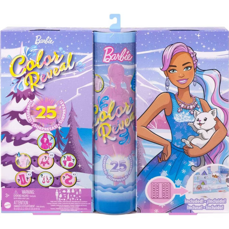Barbie Color Reveal Advent Calendar Doll | Target