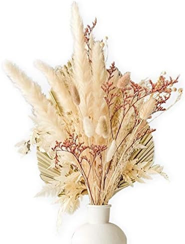 South PIllar - Naturally Dried Pampas Grass and Palm Bouquet for Home Decor and Wedding Decoratio... | Amazon (US)