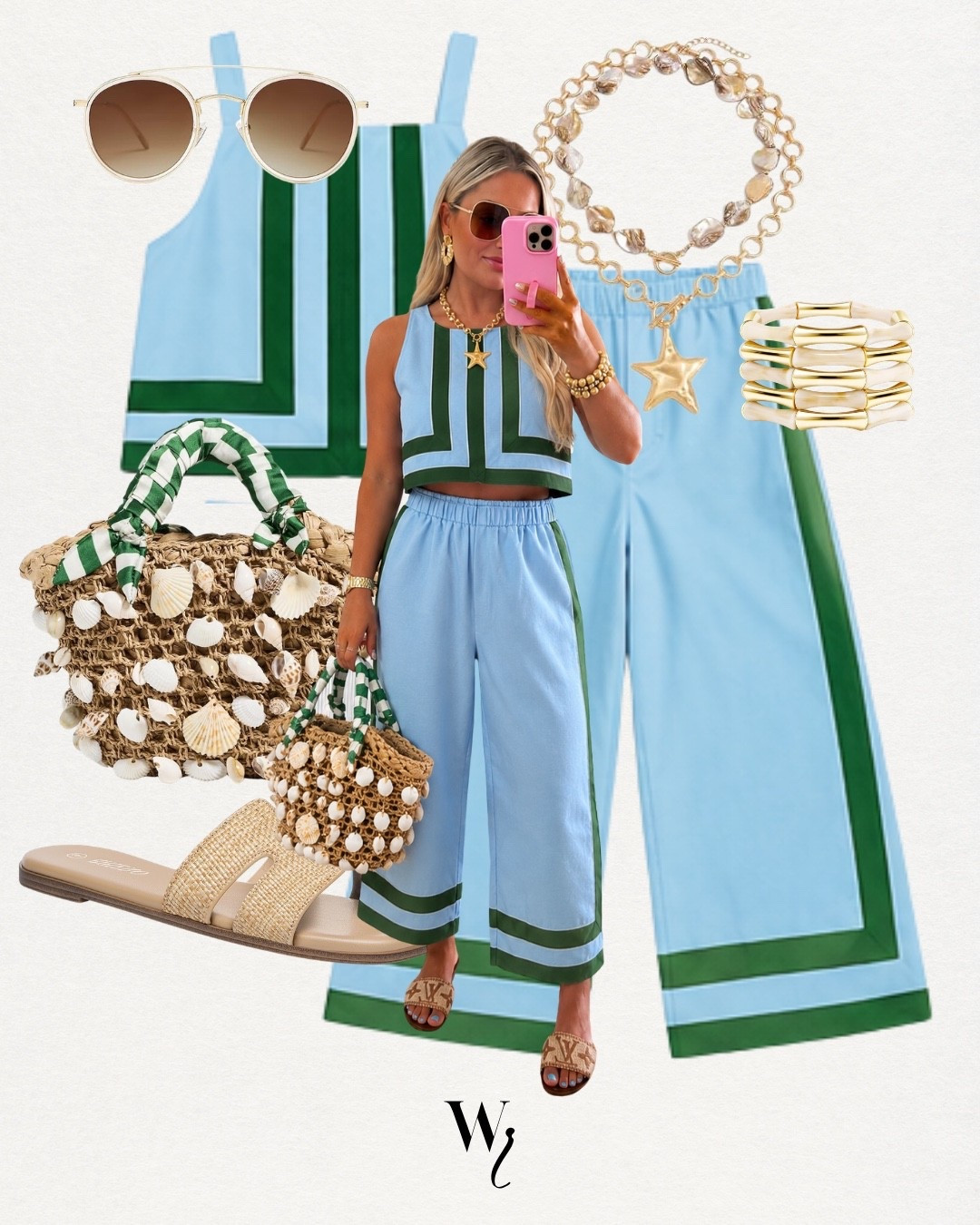 Love this green & blue combo!

#LTKootd #LTKgrwm