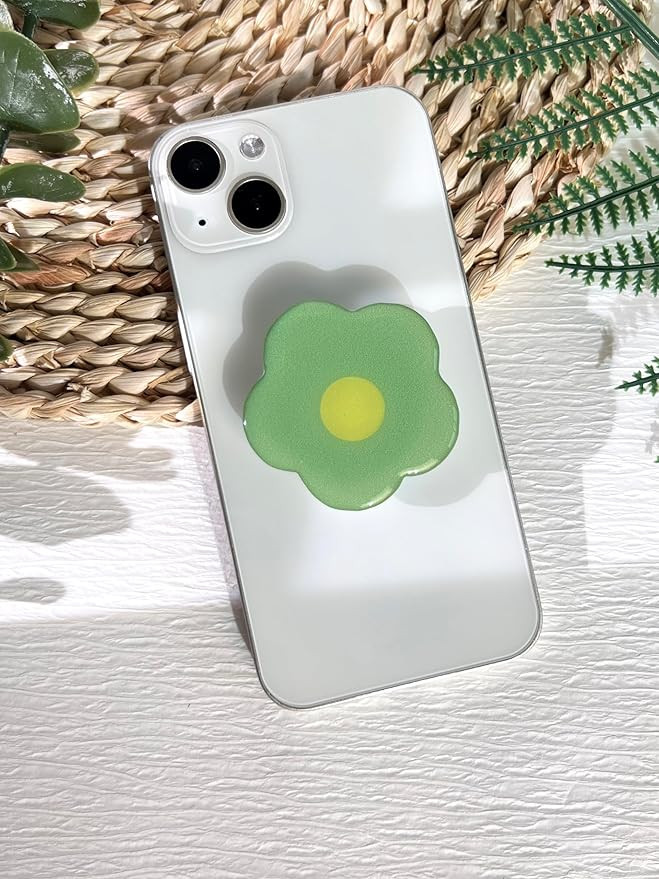 Cartoon Flowers Phone Grip Stand, Cute Clear Cell Phone Holder,Expandable Collapsible Cell Phone ... | Amazon (US)