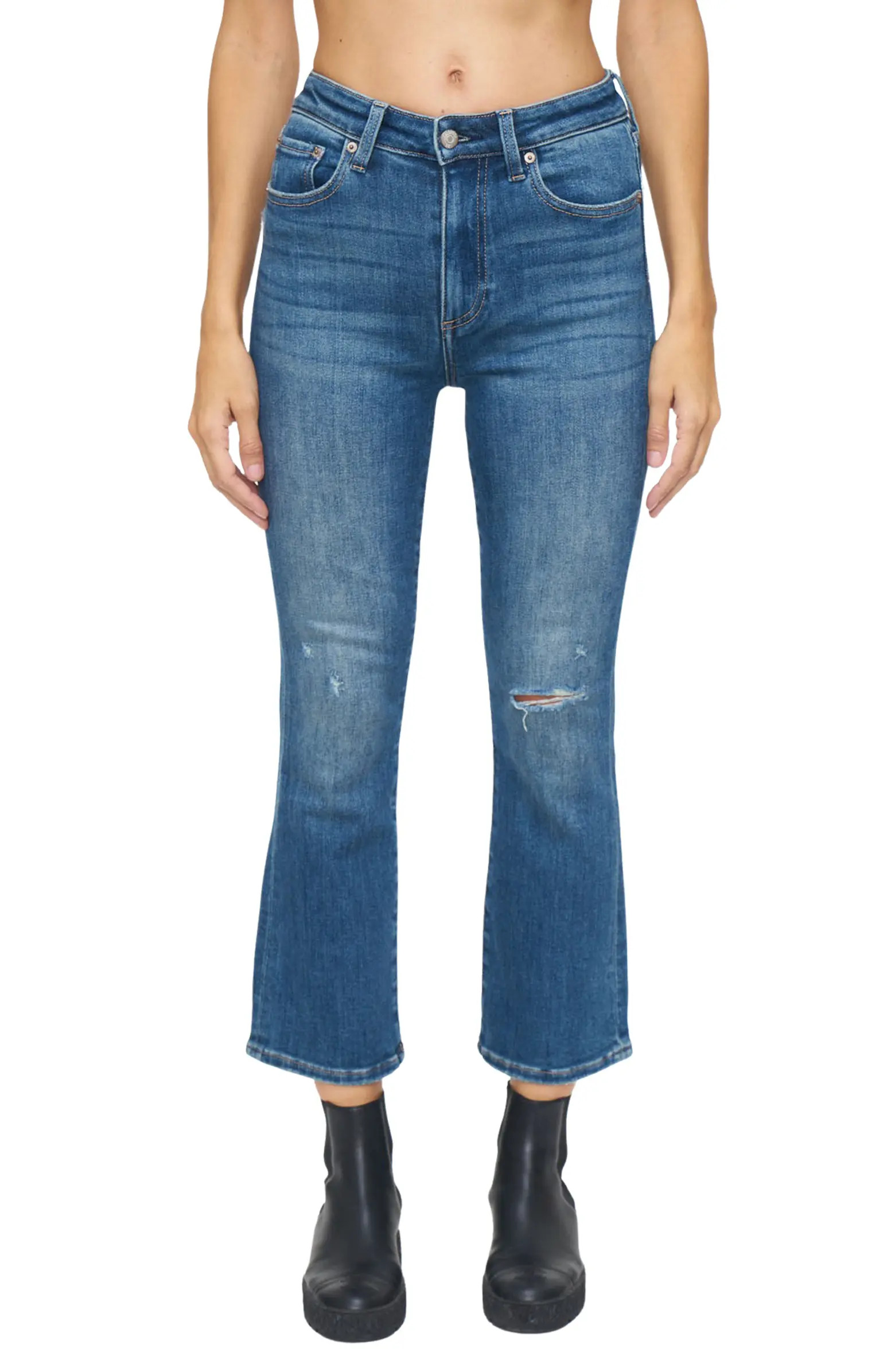 Lennon High Waist Ankle Bootcut Jeans | Nordstrom Rack