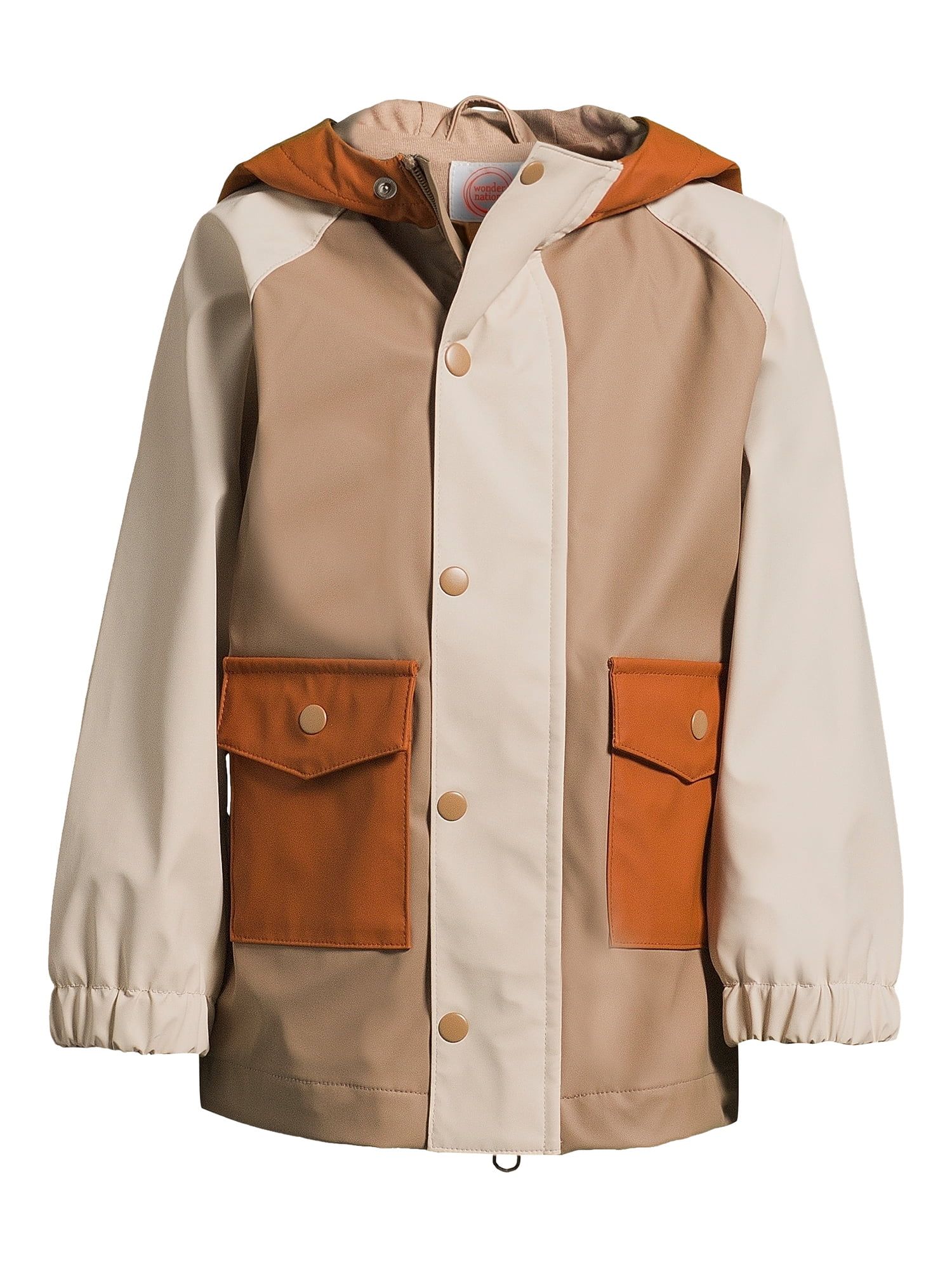 Wonder Nation Toddler Rain Jacket, Sizes 12M-5T | Walmart (US)