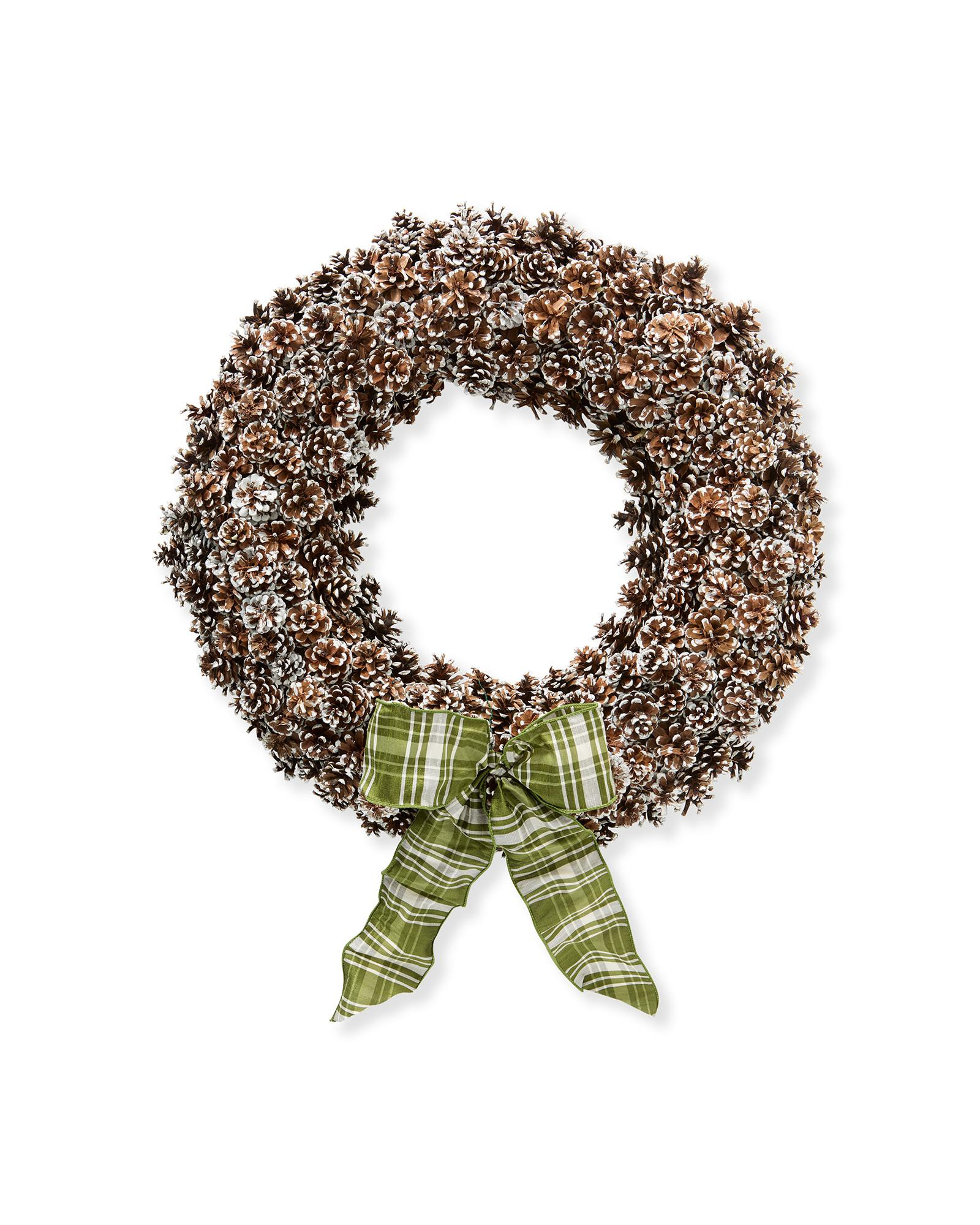 Pinecone Wreath | Serena and Lily
