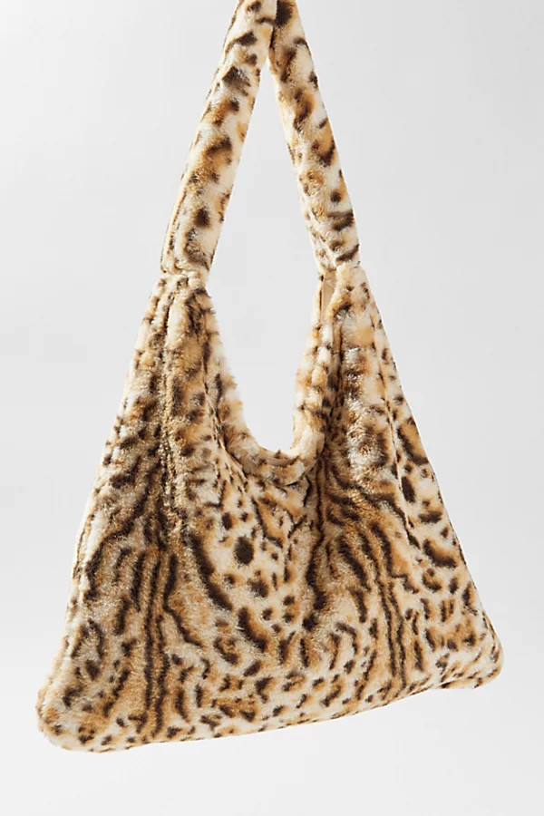 Gaia Faux Fur Shoulder Bag | Urban Outfitters (US and RoW)