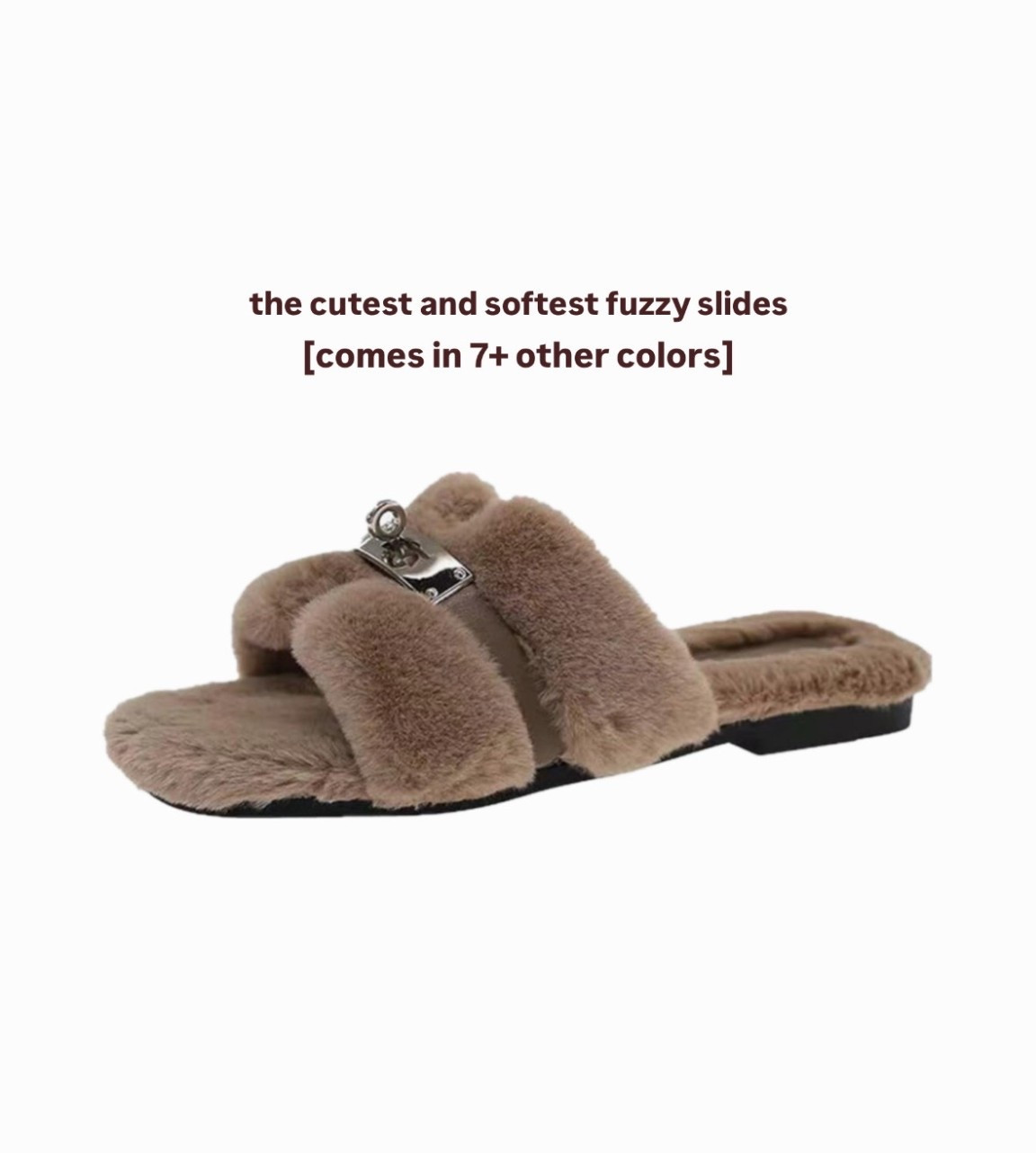 The softest and fuzziest slides. Perfect for both outdoor and indoor use. Comes in 7+ colors and under $40!!! Shop below 

#LTKFindsUnder50 #LTKHome