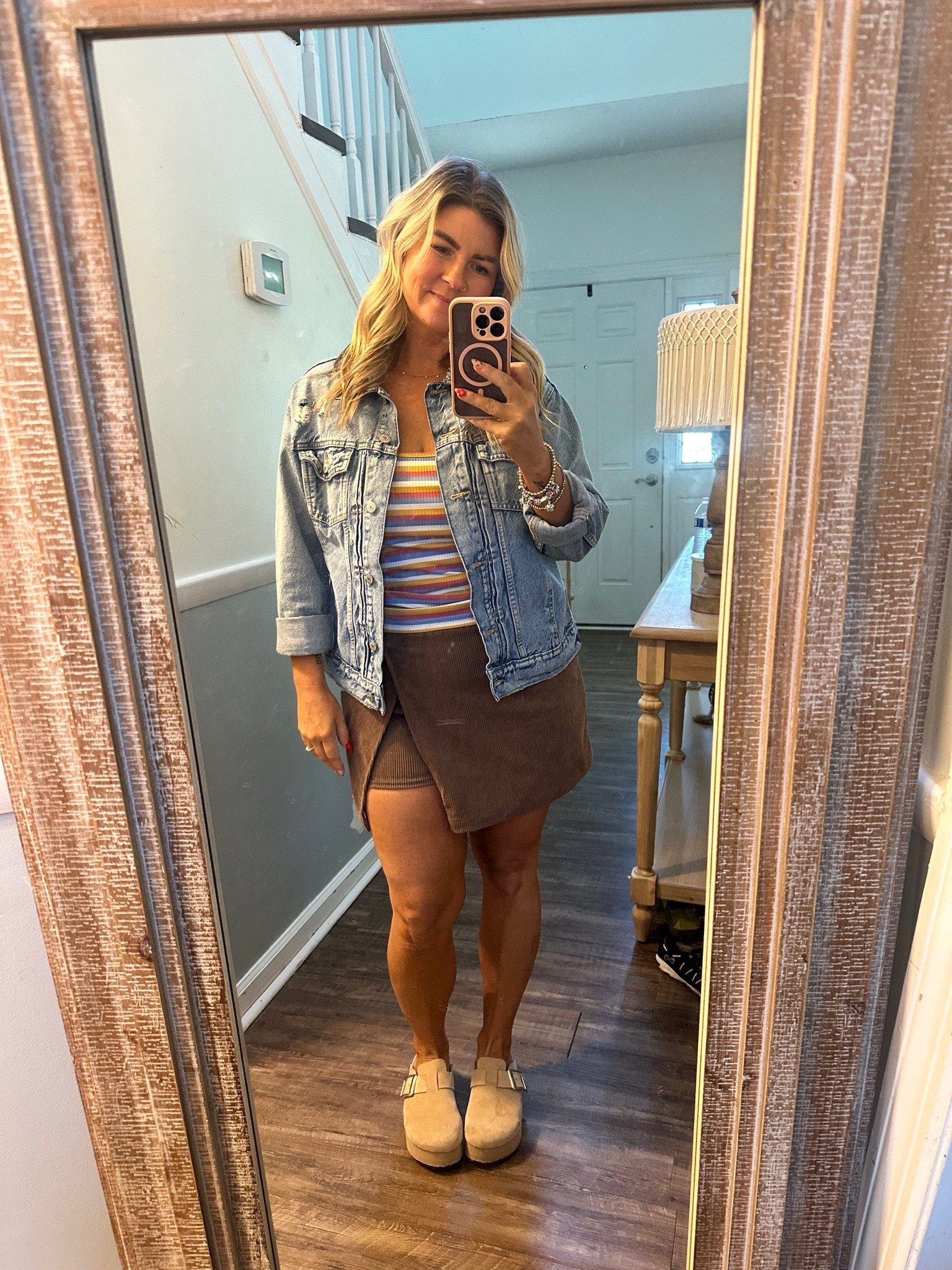 It’s corduroy & denim jacket season 🤎￼

#LTKootd #LTKMidsize #LTKSeasonal