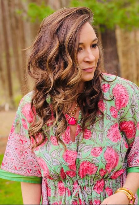 Vacation kaftans that can be styled as a dress for dinner or cover up during the day. They pack well and are comfortable on travel days too! 

#LTKmidsize #LTKtravel #LTKSeasonal