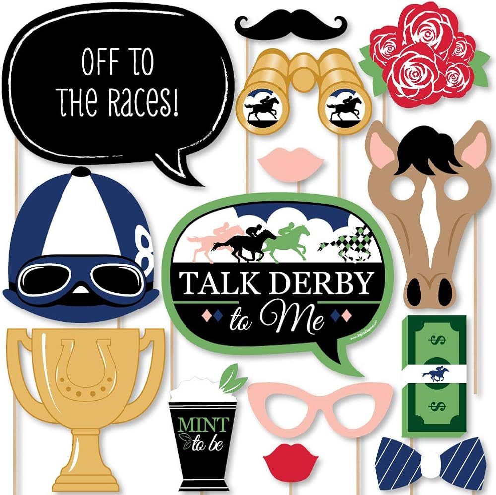 Big Dot of Happiness Kentucky Horse Derby - Kentucky Derby Party Supplies - Kentucky Derby Access... | Amazon (US)
