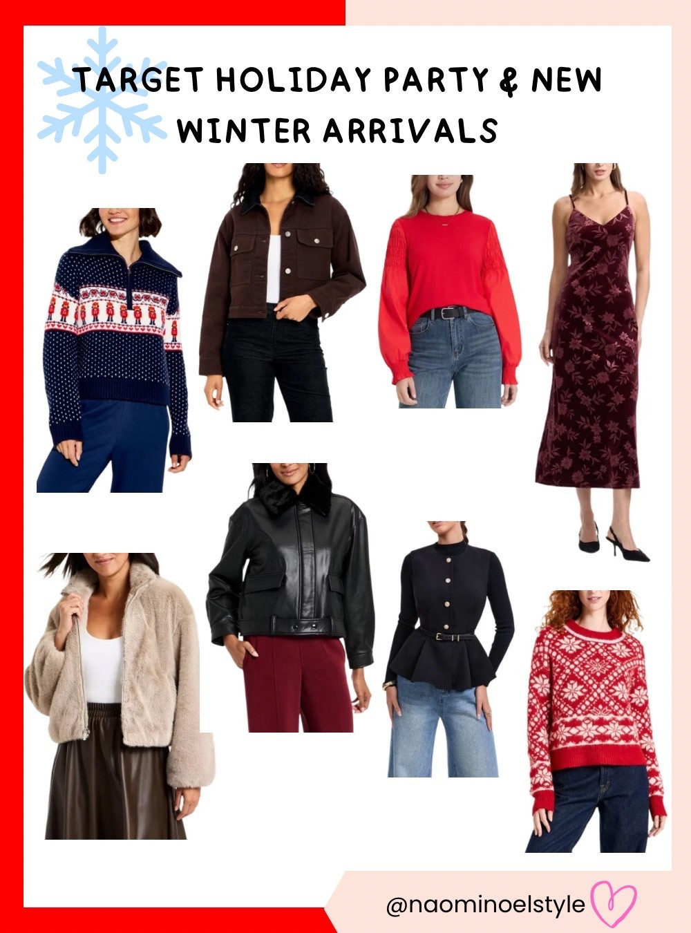 Target Style holiday outfits and winter outfits ❄️🎄 Christmas Sweaters, Winter Jackets, and Winter outfits. 



#LTKFindsUnder50 #LTKSeasonal #LTKHoliday