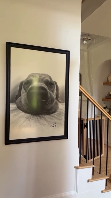 Custom artwork of Moose 🤍
