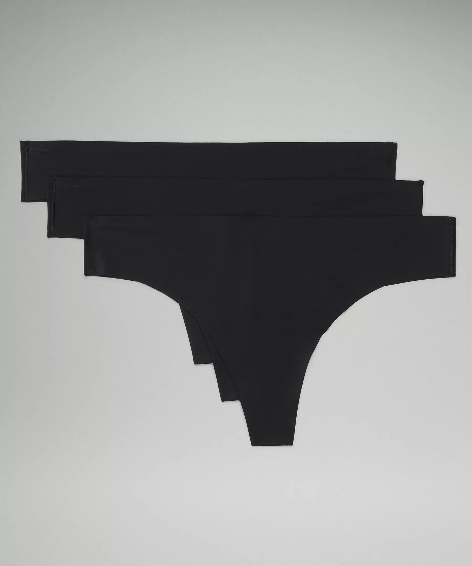 InvisiWear Mid-Rise Thong Underwear 3 Pack | Lululemon (US)