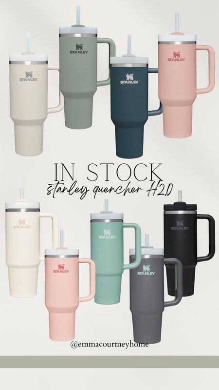 Stanley quencher in stock and the matte soft touch! Makes a great gift for anyone 

US Stanley site is linked as except, Canadian Stanley site linked as similar (same product just trying to link Canadian stuff too and somehow divide them in a way you can understand)

#LTKGiftGuide #LTKHoliday #LTKhome