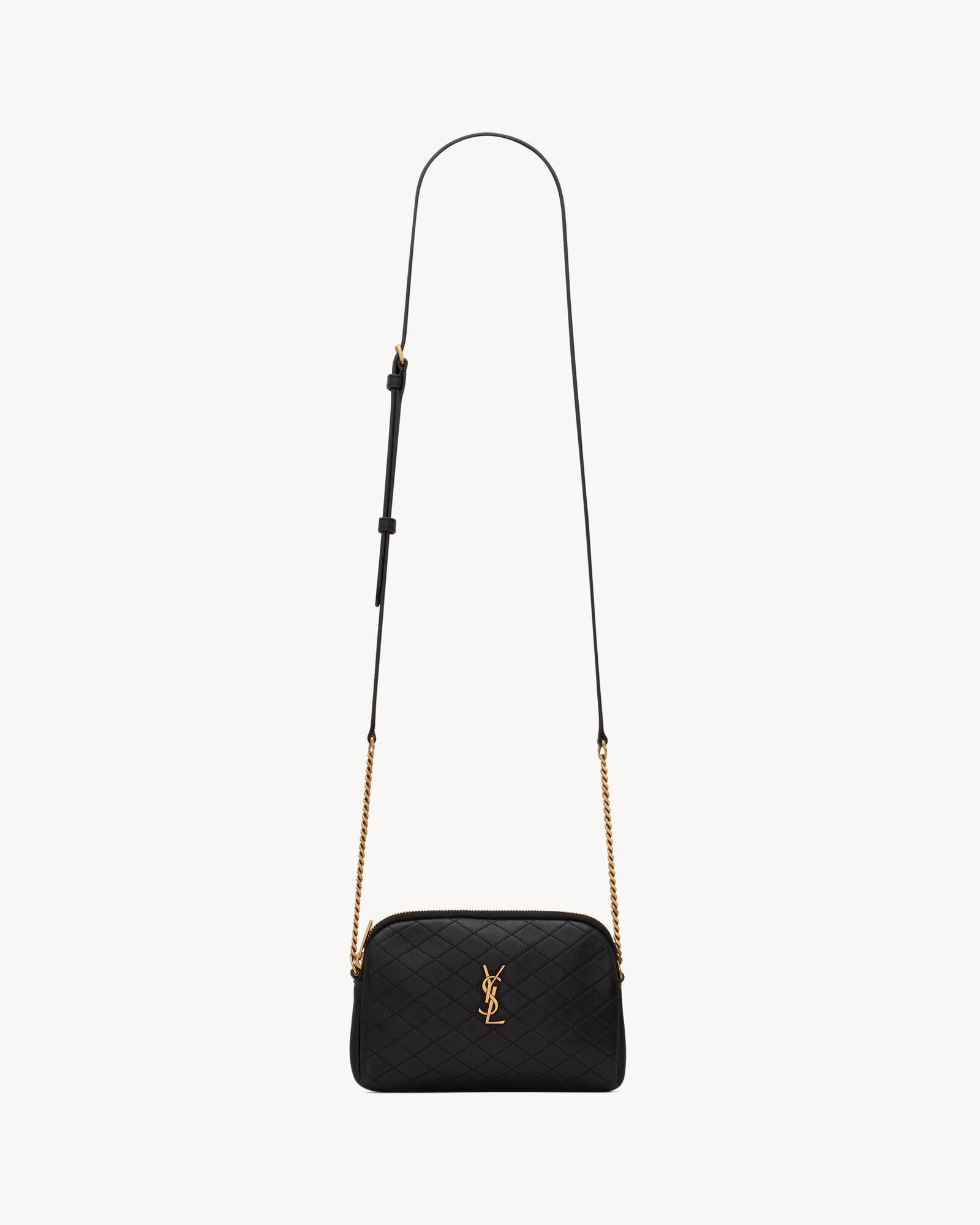 GABY ZIPPERED POUCH IN LAMBSKIN | Saint Laurent Inc. (Global)