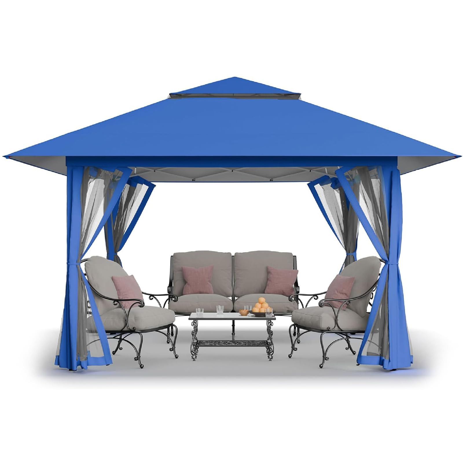 CROWN SHADES 13x13 Pop Up Gazebo, Canopy Tent, Gazebos on Clearance - Outdoor Gazebo for Backyard... | Amazon (US)