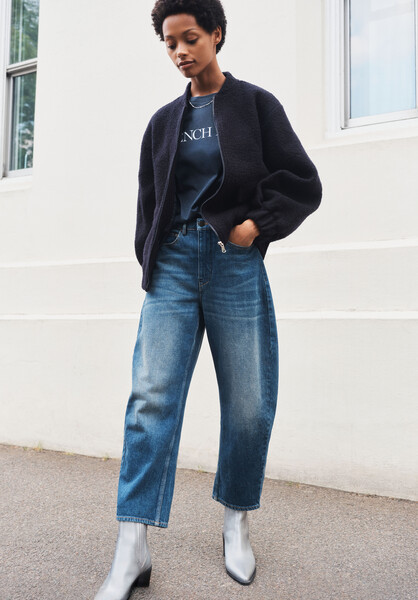 Cordelia Barrel Leg Jeans | Hush UK