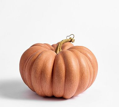 Medium Cream Pumpkin - 9" Diam | Pottery Barn (US)