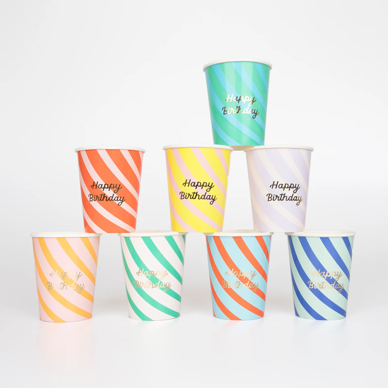 Striped Cups | Meri Meri