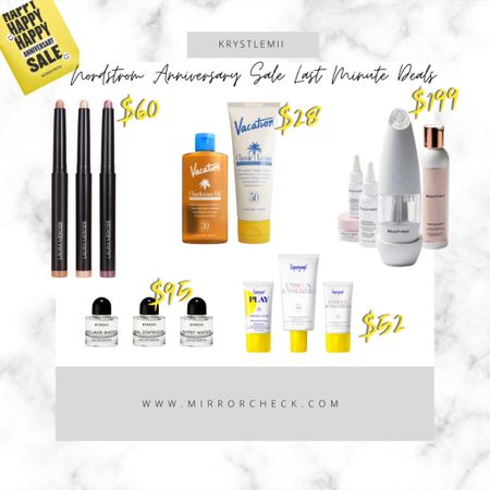 Nordstrom Anniversary Sale ends on 8/6! Sharing my top picks this year that are still in stock! FYI: The bottles in the Byredo set are not spray bottles, but they are still perfect for traveling or use as stocking stuffers during the holidays!

#LTKbeauty #LTKxNSale #LTKunder100