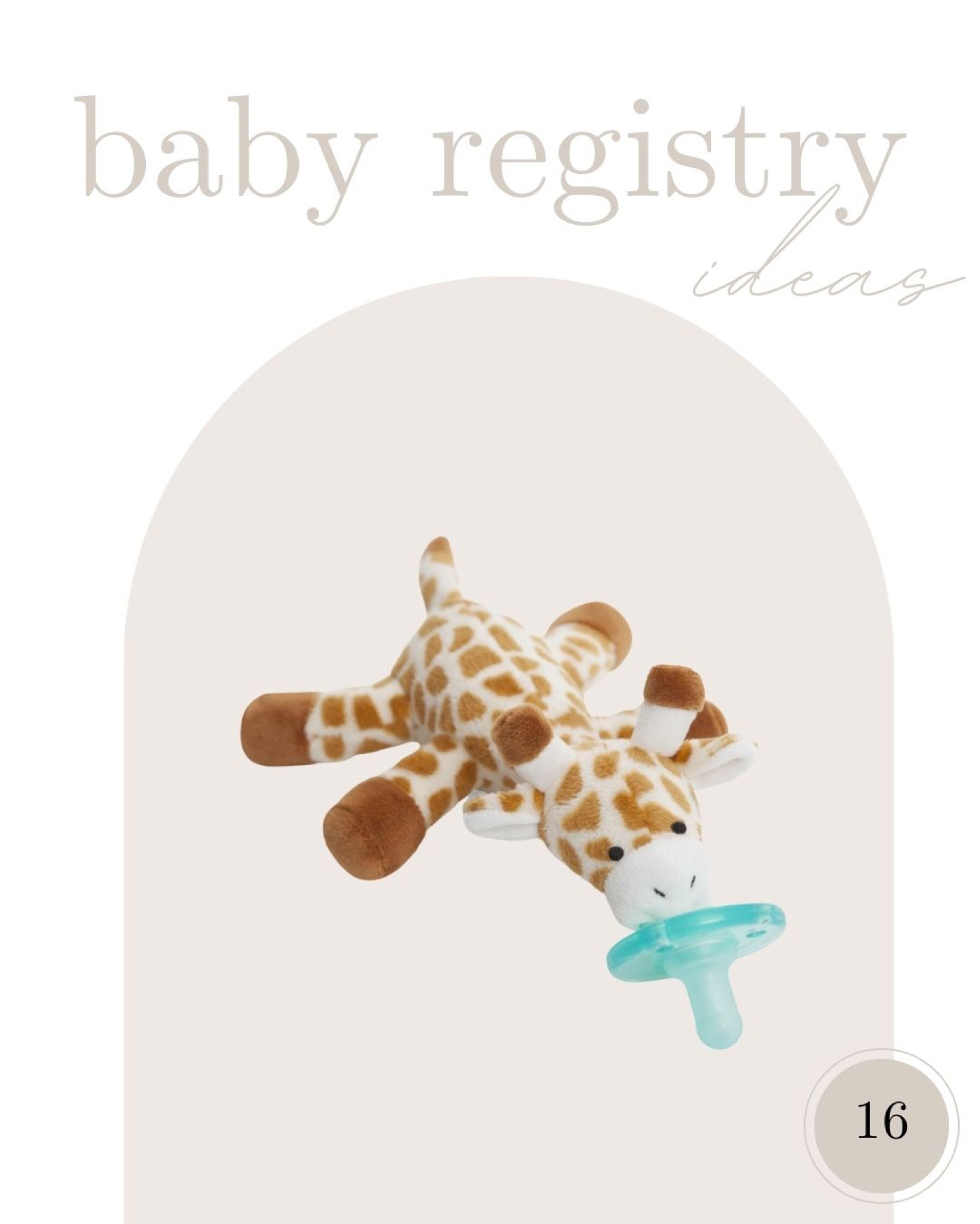 Baby Registry Ideas • Part 16

Wubanub Pacifier 
✨top registry recommendation
✨comes in multiple animals  
✨new styles are detachable

#newbaby #babyproducts #babyregistry #genderreveal #babyregistryideas #newbabyproducts #babyshowergiftideas 