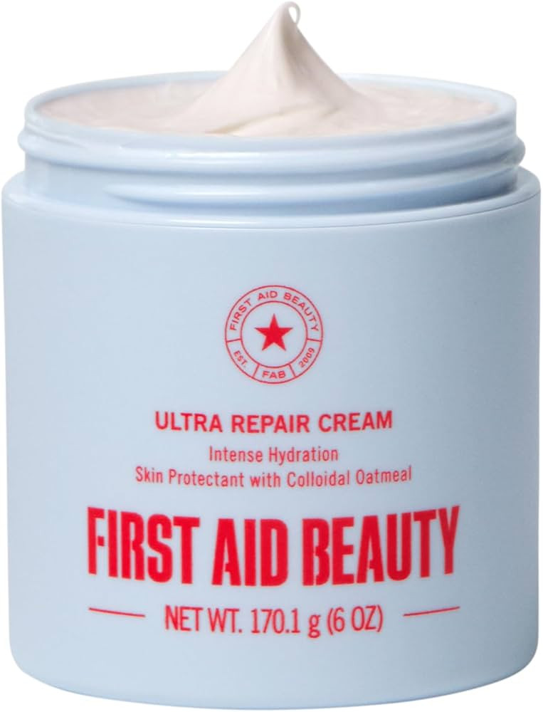 First Aid Beauty Ultra Repair Cream – Whipped Face & Body Moisturizer with Colloidal Oatmeal | Amazon (US)
