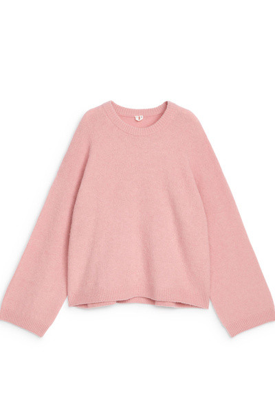 Pullover aus Alpakawolle und Wolle – Rosa – Damen – ARKET DE | Arket EU