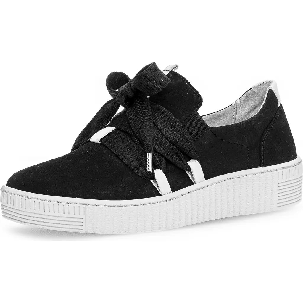 Gabor 43.333 Platform Sneaker in Black at Nordstrom, Size 11Us | Nordstrom