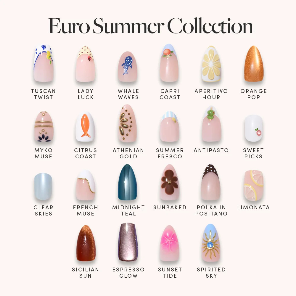 Euro Summer Collection | Glamnetic