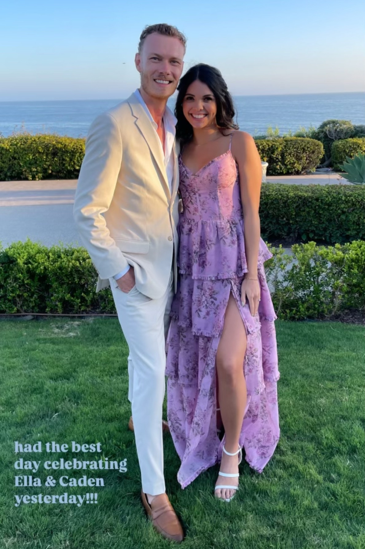 Andi is wearing the color lilac. 

#LTKFindsUnder50 #LTKWedding #LTKStyleTip