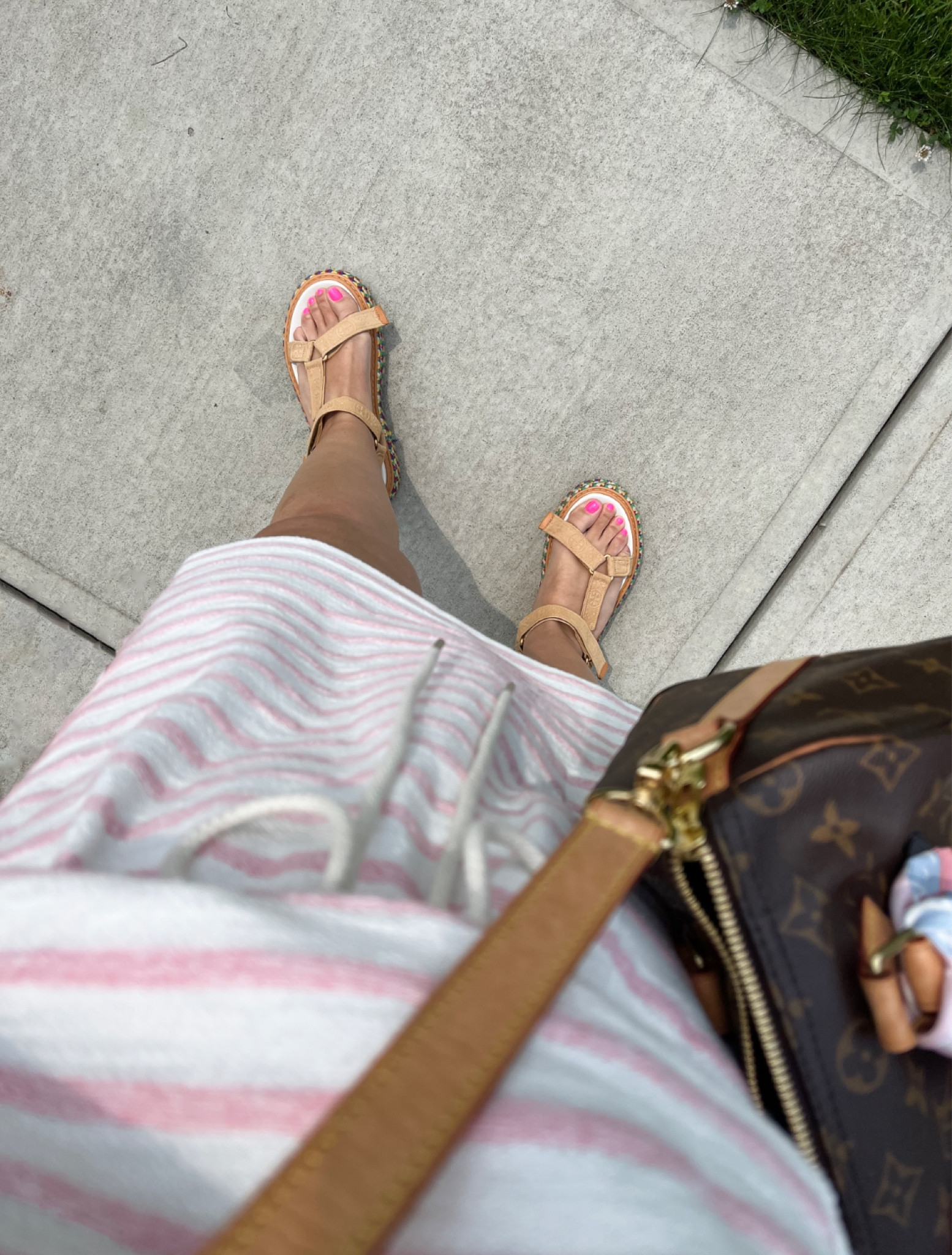 Loft, Lou & Grey, summer outfit, summer style, casual outfit, sandals, Tory Burch 

#LTKunder100 #LTKsalealert #LTKshoecrush