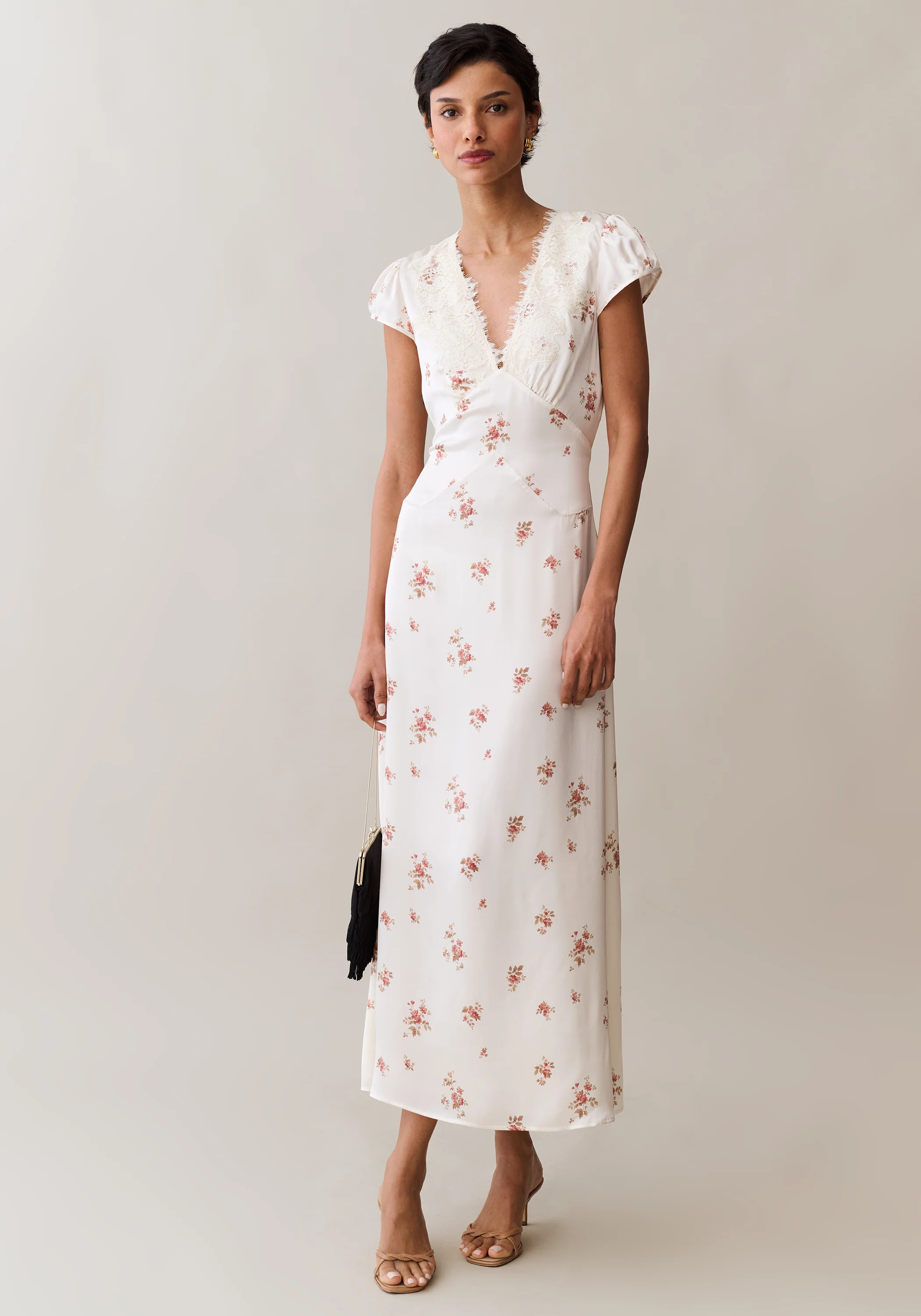 Kasey Silk Dress | Few Moda