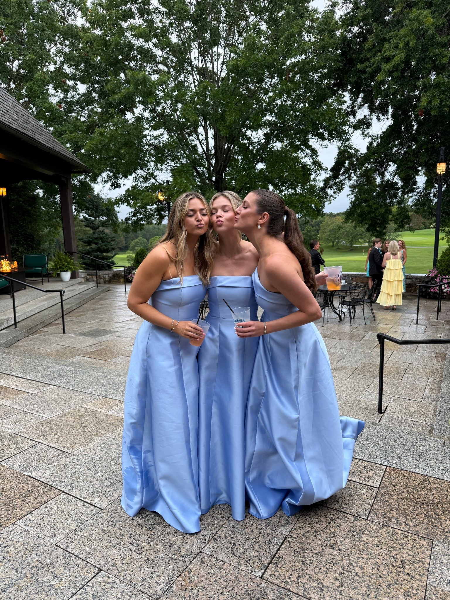 The most gorgeous chic stunning beautiful bridesmaids dresses ever! Color is sky blue! 

#LTKWedding