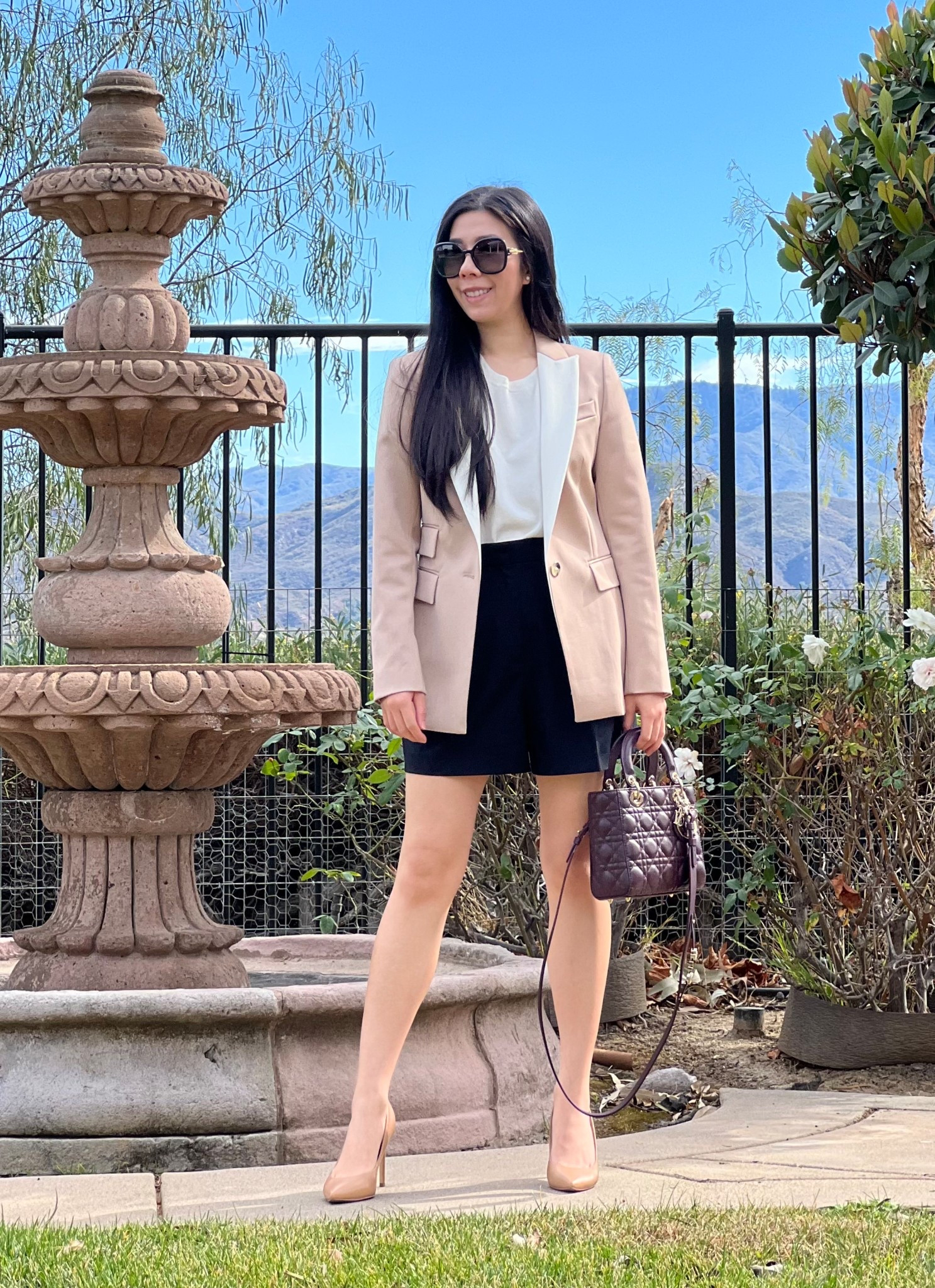 My go-to outfit formula! A blazer with high waisted shorts never fails me. I paired this dust rose blazer with white lapels over my high waisted pleated shorts and a silk white top. To make my legs look longer, I wore nude heels! 

#oldmoney #blazerstyle #classy

#LTKPetite #LTKShoeCrush #LTKStyleTip