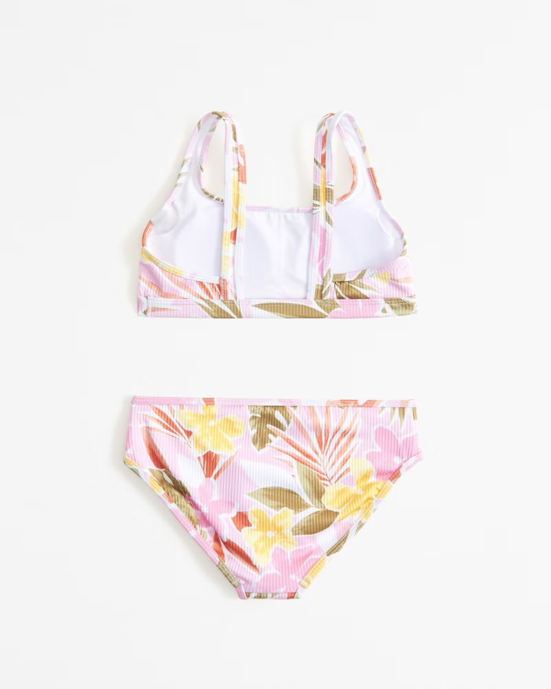 girls scoopneck high waist two-piece swimsuit | girls new arrivals | Abercrombie.com | Abercrombie & Fitch (US)