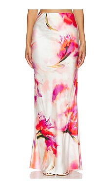 NBD Feyra Maxi Skirt in Pink Floral from Revolve.com | Revolve Clothing (Global)